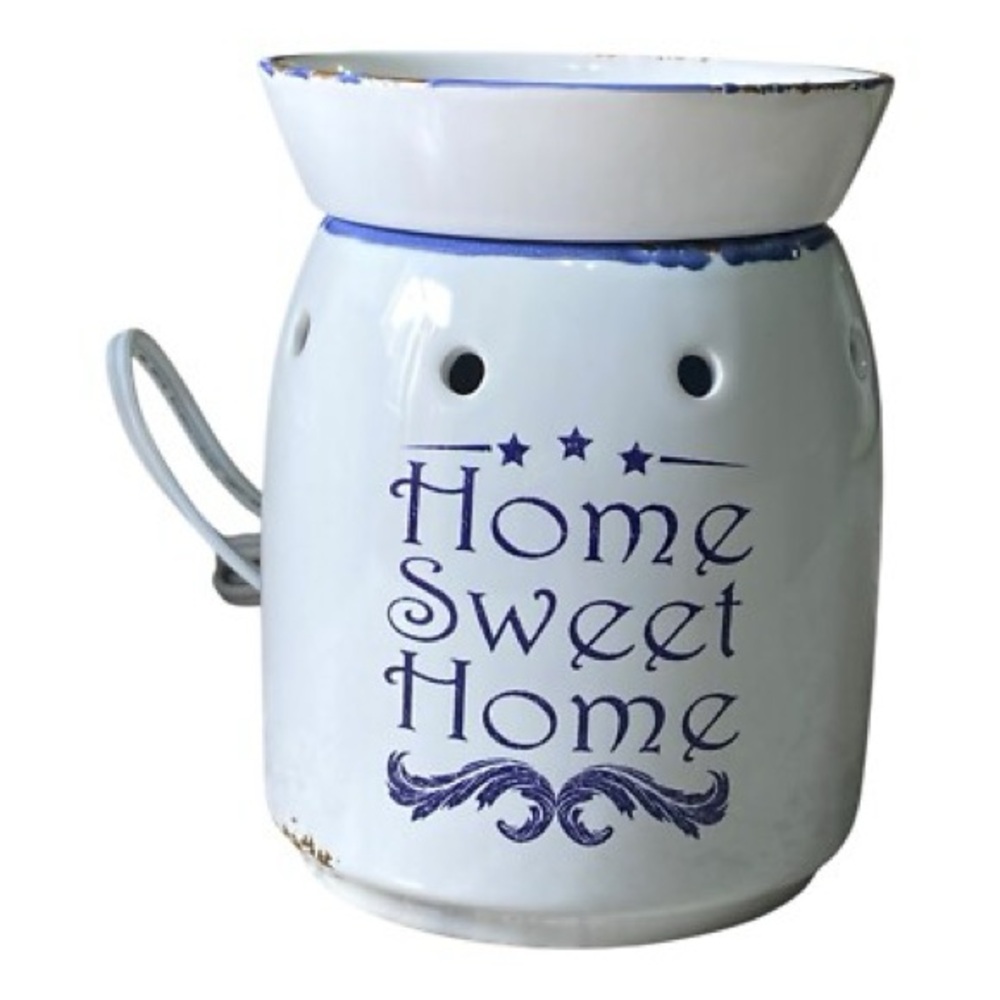 Scentsy Home Sweet Home - homestead blue wax melt warmer NEW